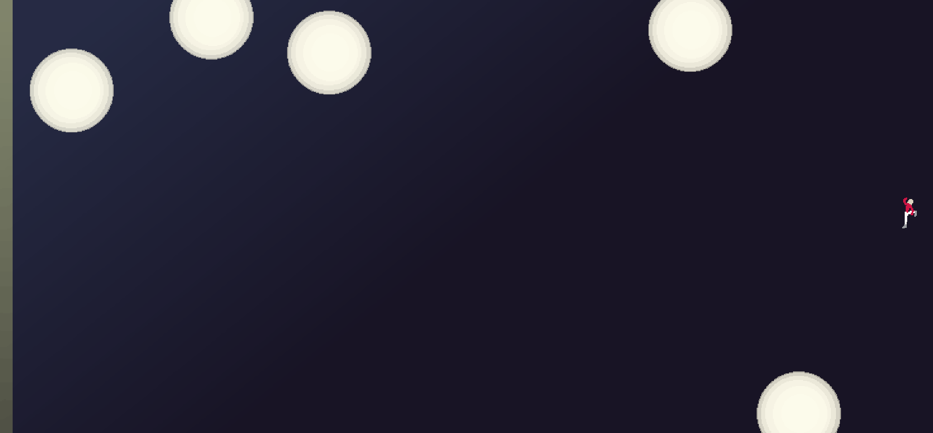 short gif showing the gameloop of the laser minigame